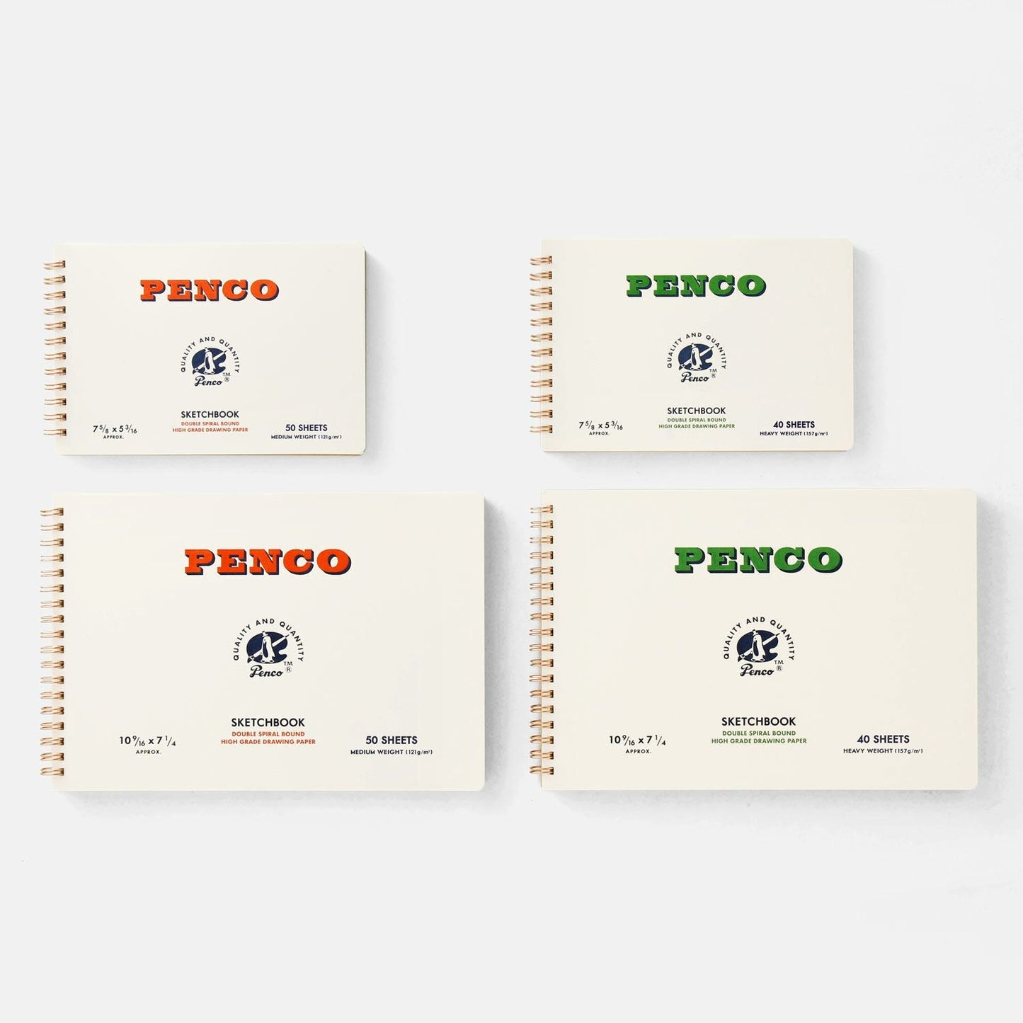 Penco Red B5 Sketchbook - Medium Weight Paper