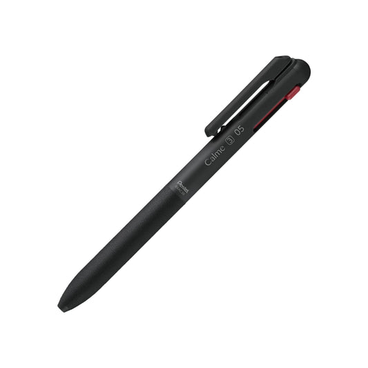 Pentel Calme 3 Colours Ballpoint Pen 0.5mm - Black