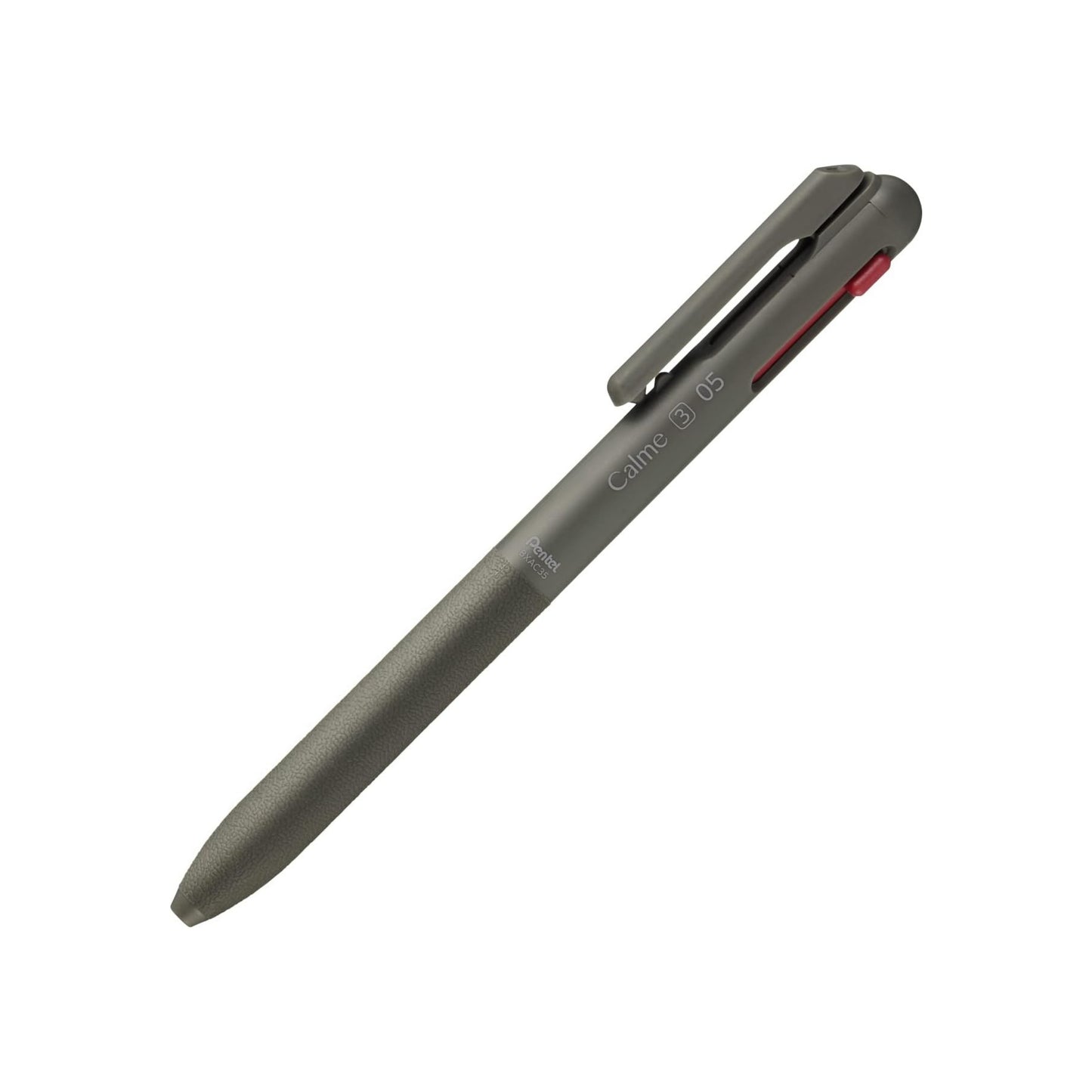 Pentel Calme 3 Colours Ballpoint Pen 0.5mm - Khaki