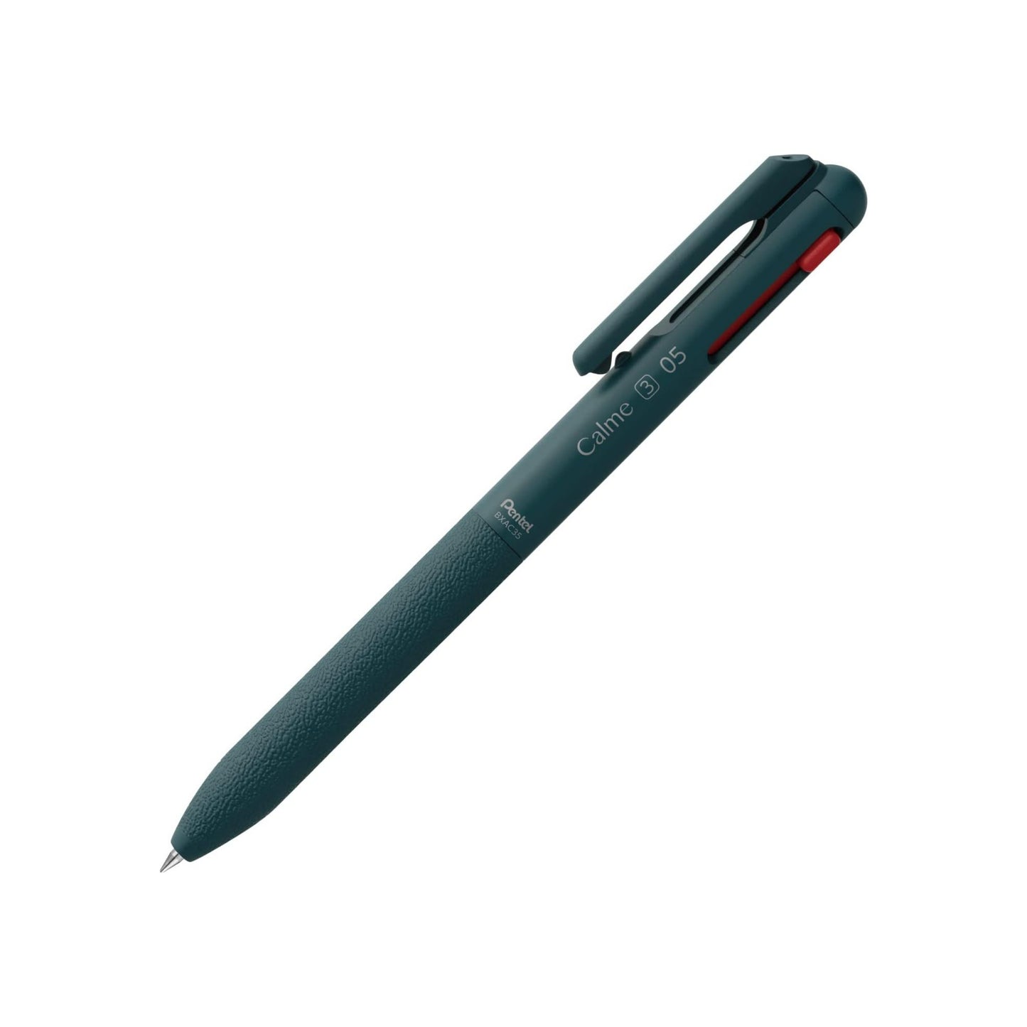 Pentel Calme 3 Colours Ballpoint Pen 0.5mm - Turquoise Blue