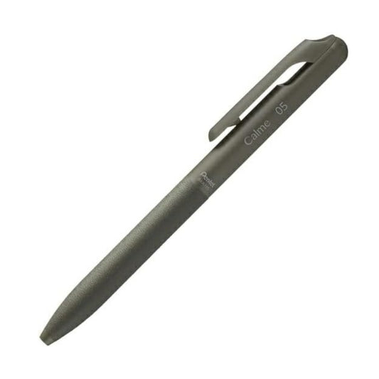 Pentel Calme Ballpoint Pen 0.5mm - Khaki / Black Ink