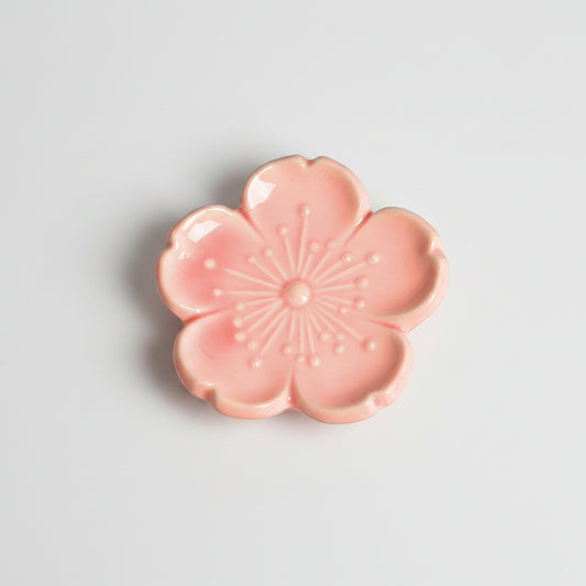 Pink Sakura Chopstick Pebble Rest
