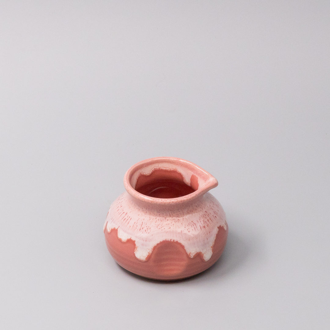 Coral Pink White Drip Pourer 120ml