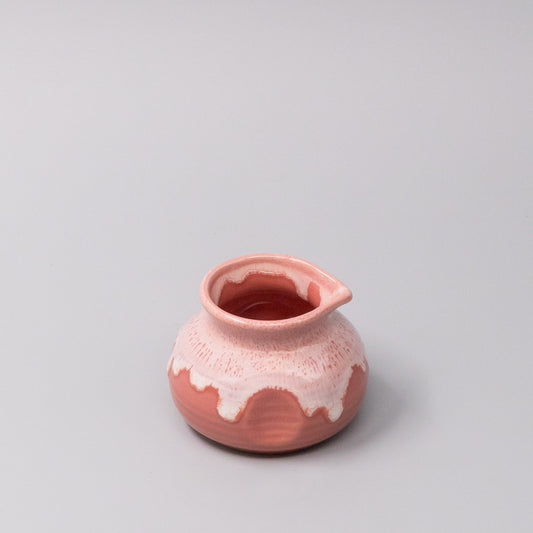 Coral Pink White Drip Pourer 120ml