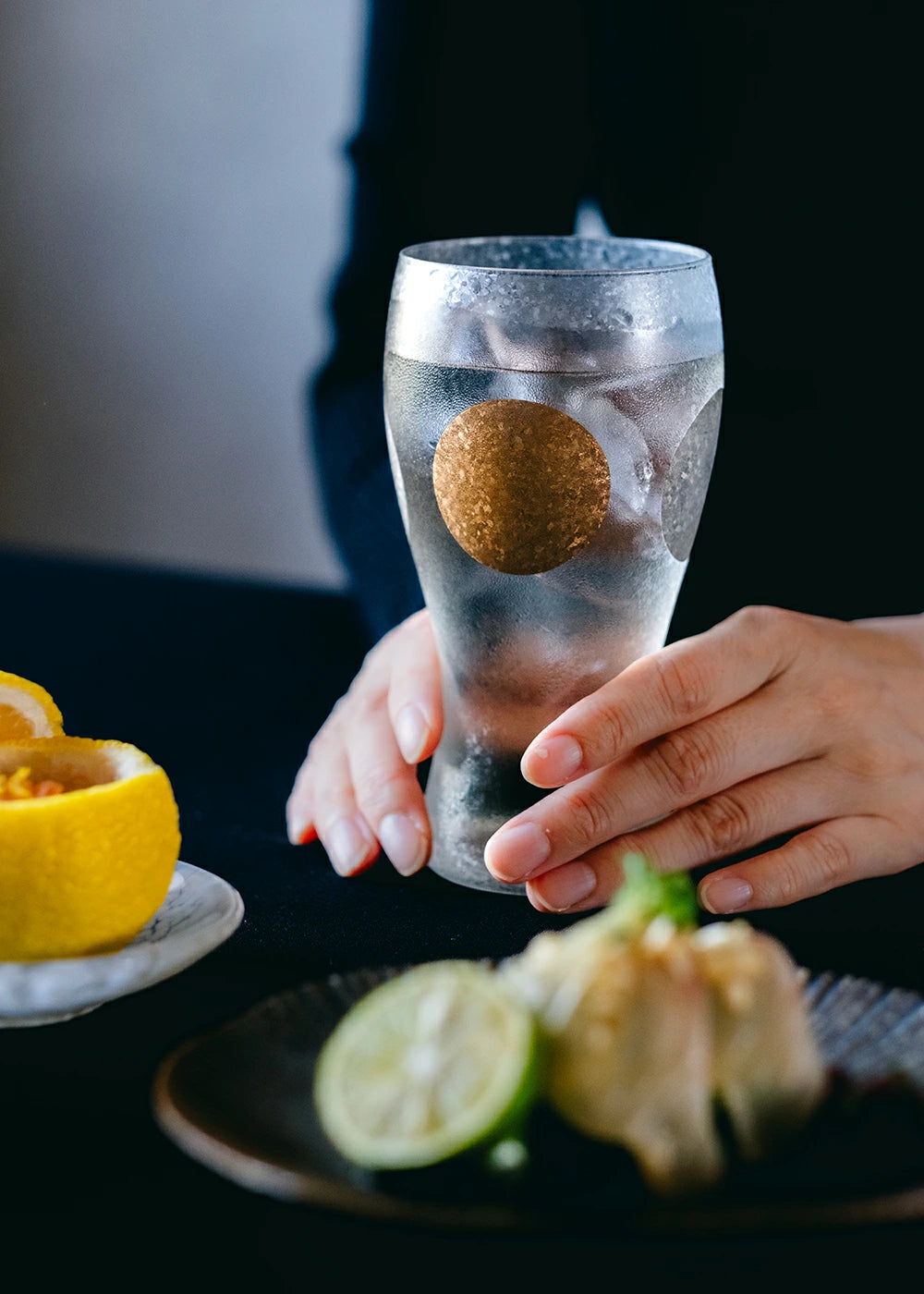 Premium Jitsu Getsu Glass Beer Tumbler 380ml