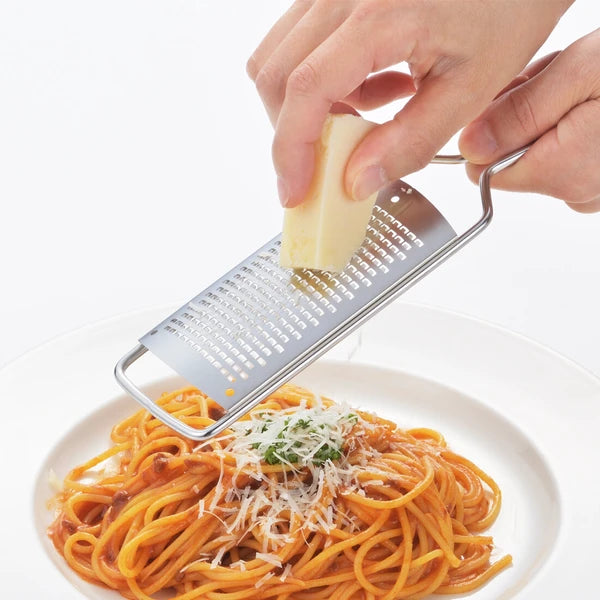 Pro Grade Stainless Steel Cheese Grater 23.5cm