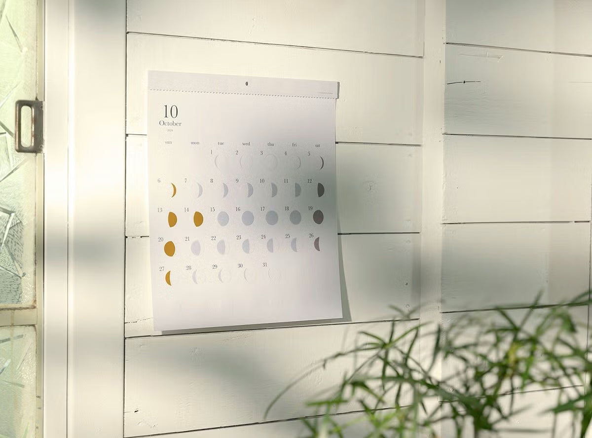 Replug Michiru Japanese Moon Phase Calendar 2027