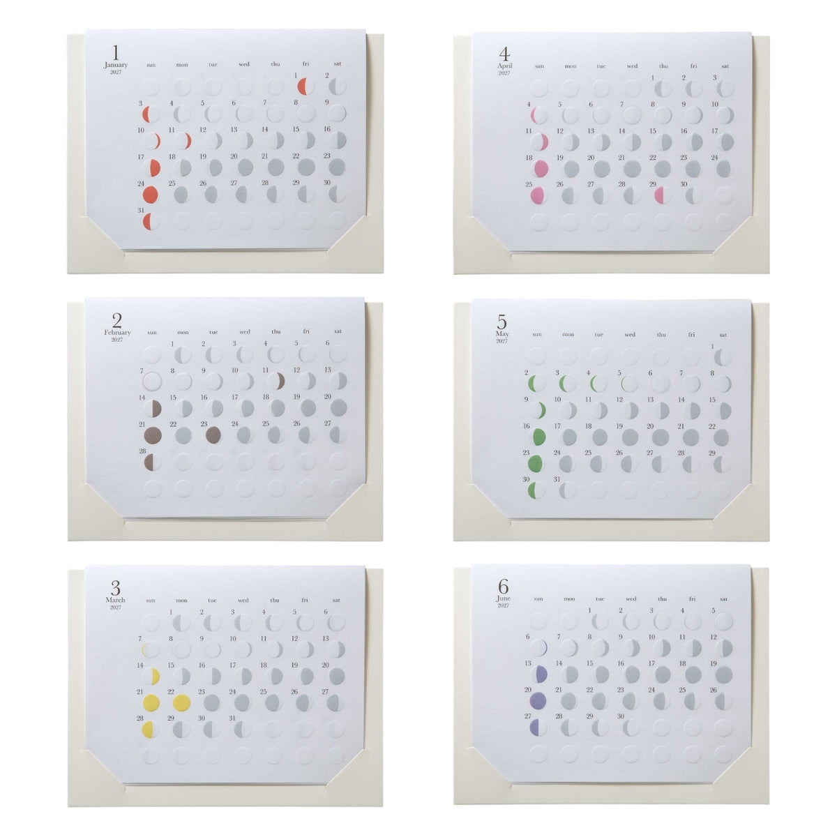 Replug Michiru Mini Moon Phase Calendar 2027