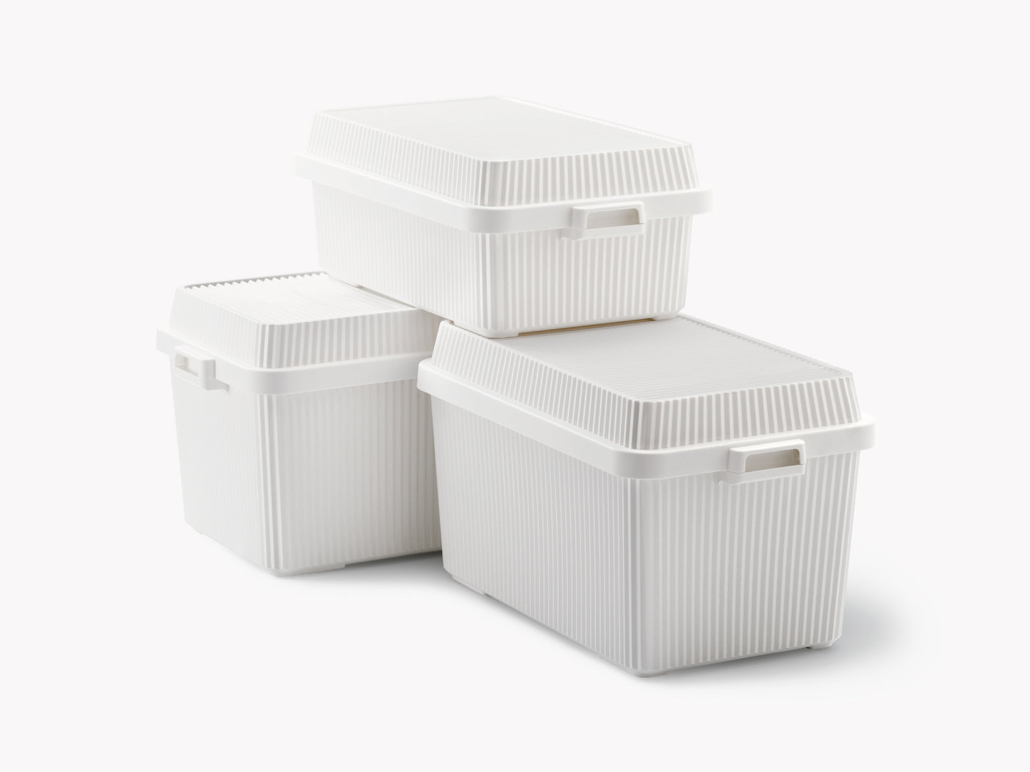 Multi-Purpose Stack-up Storage Container 53L - White