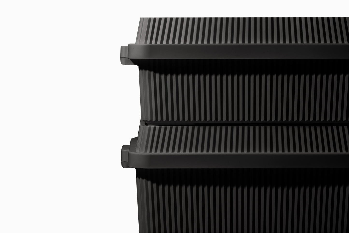 Multi-Purpose Stack-up Storage Container 53L - Black