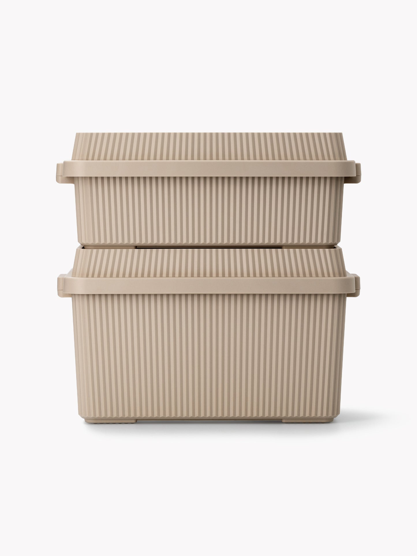 Multi-Purpose Stack-up Storage Container 53L - Beige