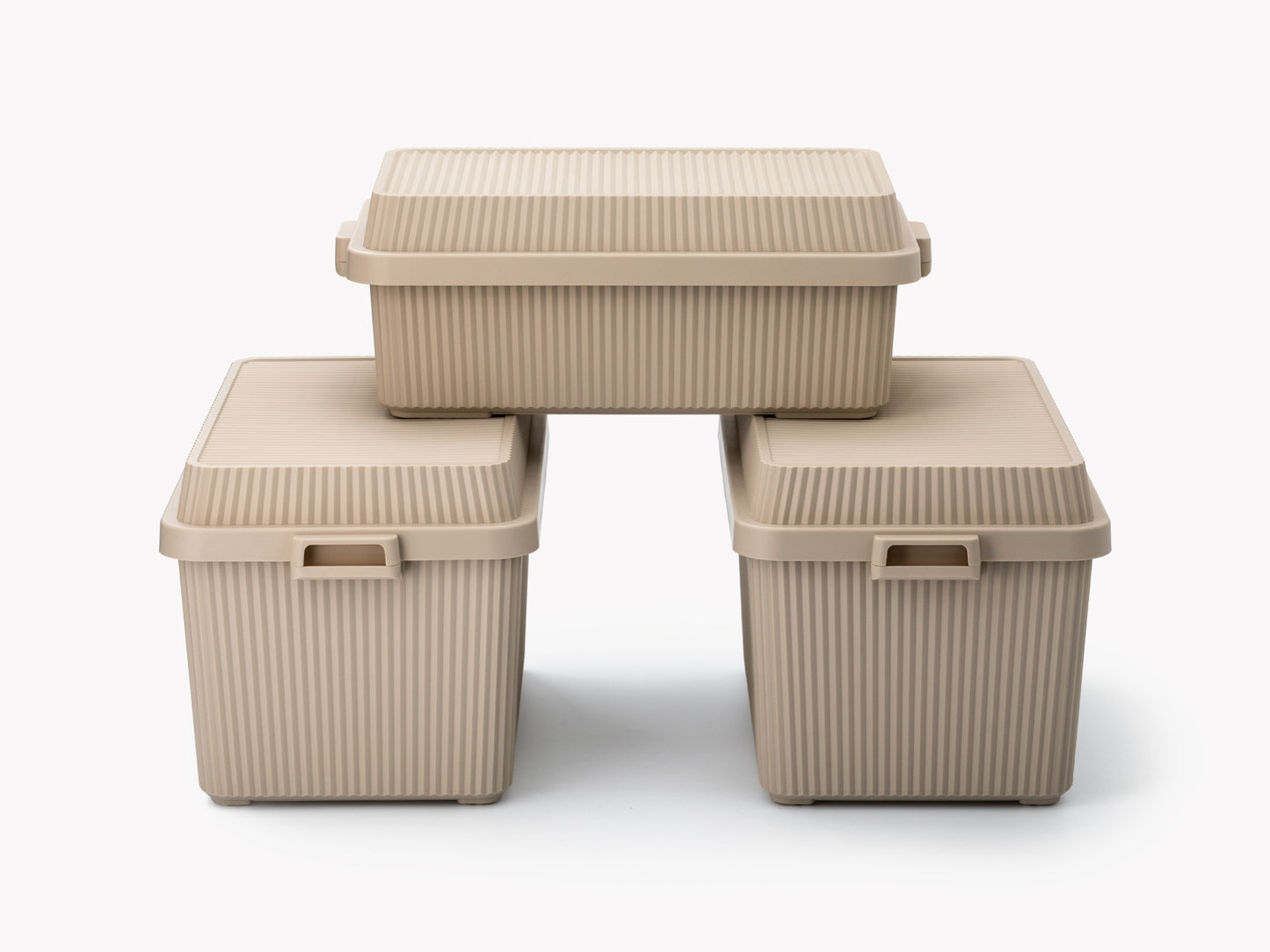 Multi-Purpose Stack-up Storage Container 83L - Beige