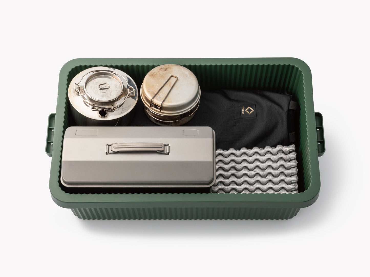 Multi-Purpose Stack-up Storage Container 53L - Green