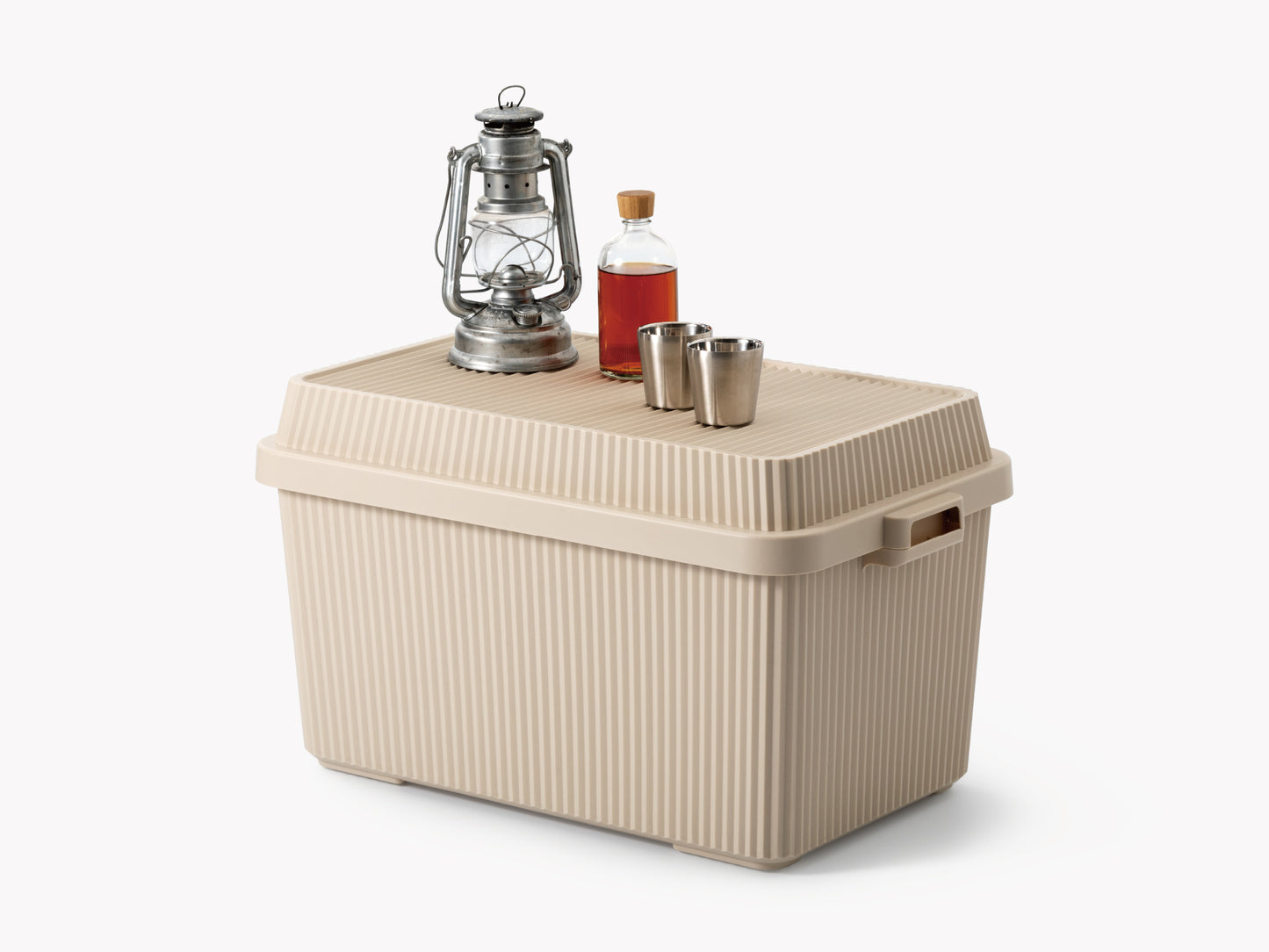 Multi-Purpose Stack-up Storage Container 83L - Beige