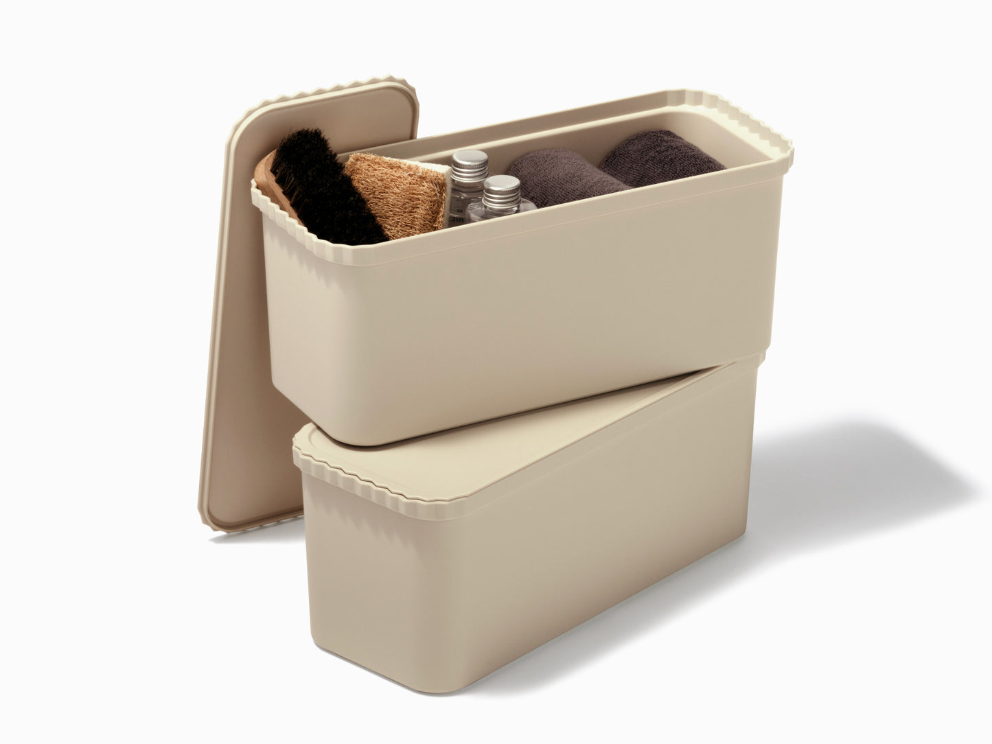 Stack-up Inner Storage Box 6L - Beige