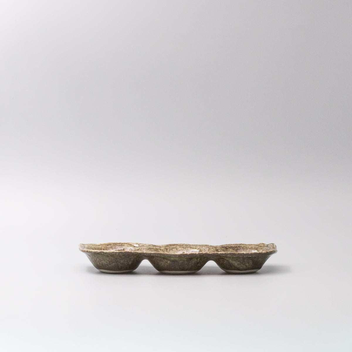Sage Triple Pod Sauce Dish 16cm