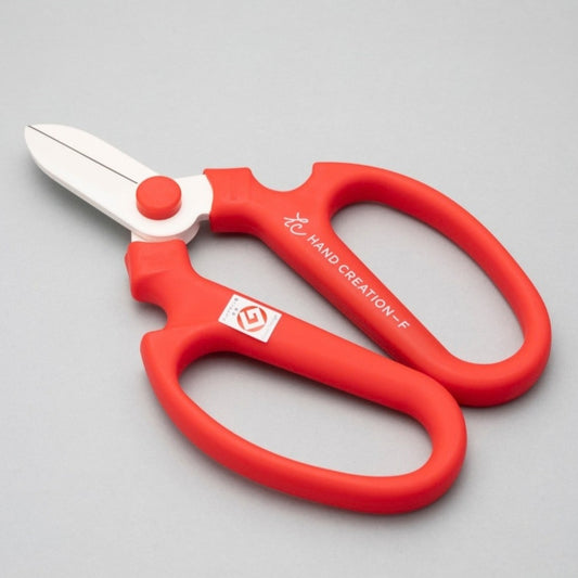 Sakagen F-170 Flower Scissors Red