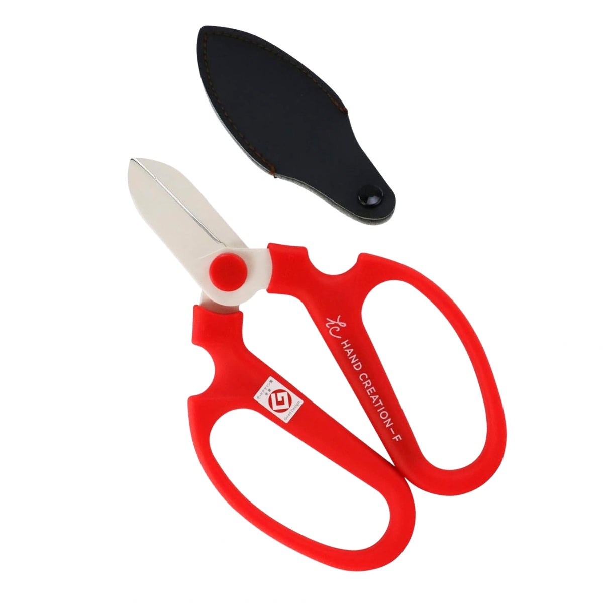 Sakagen F-170 Flower Scissors Red