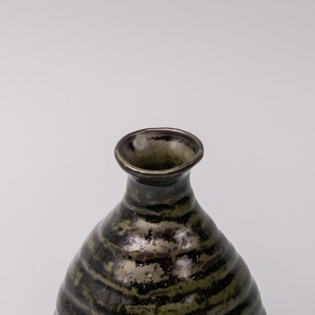 Sake Jug Moss Black 350ml