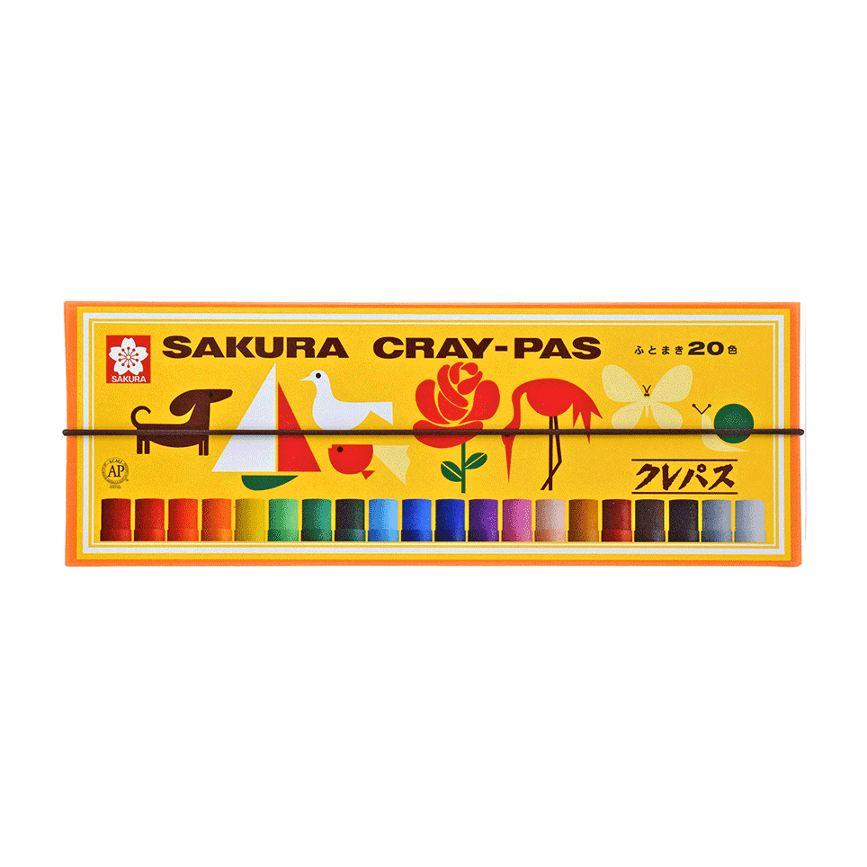 Sakura Cray-Pas Crayons - 20 Colours