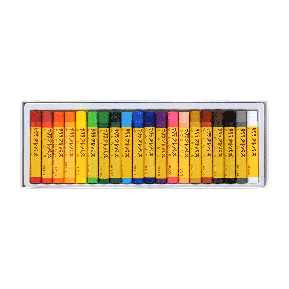 Sakura Cray-Pas Crayons - 20 Colours