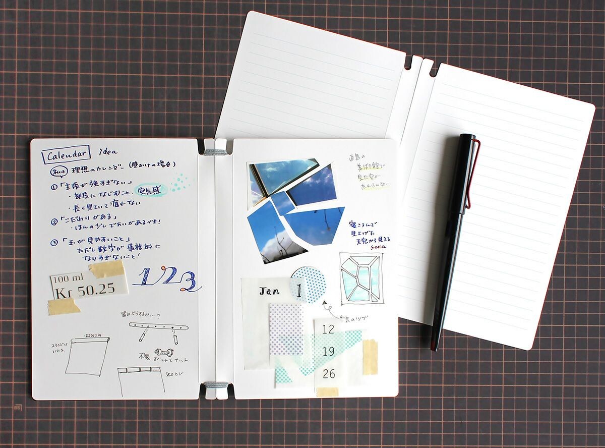 Kawaii x Sara Book Japanese Design Notebook - Sushi