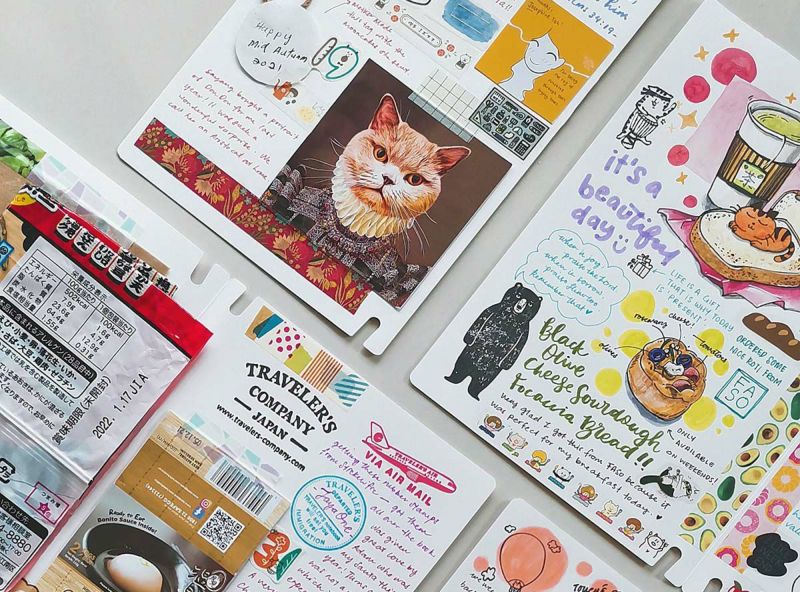 Kawaii x Sara Book Japanese Design Notebook - Sushi
