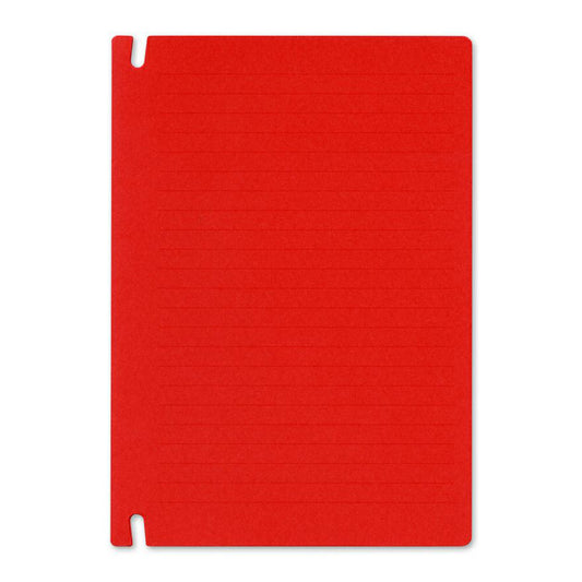 Sara Book A5 Ruled Refill Pages - Red