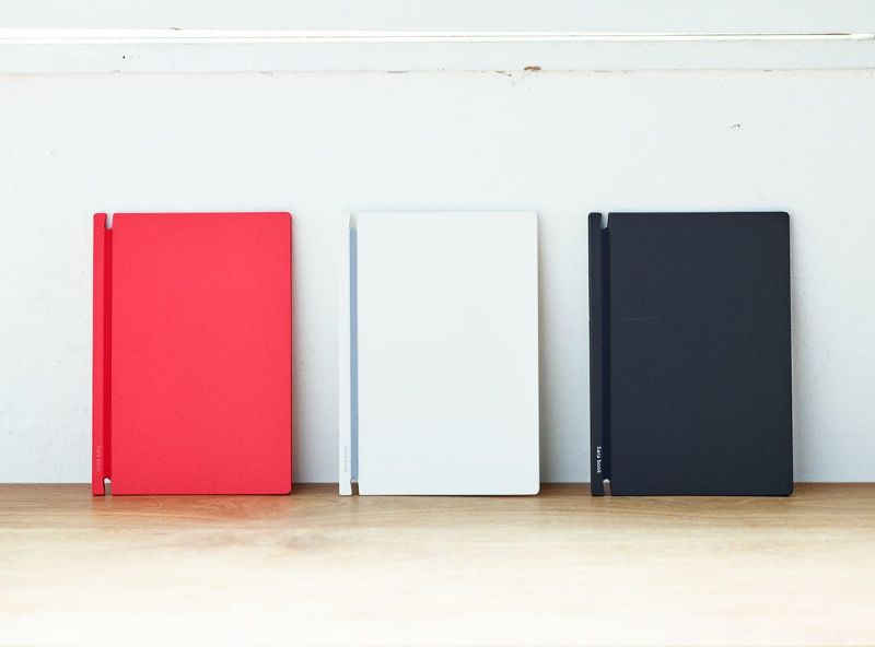 Sara Book Customisable Japanese Design Notebook - Red