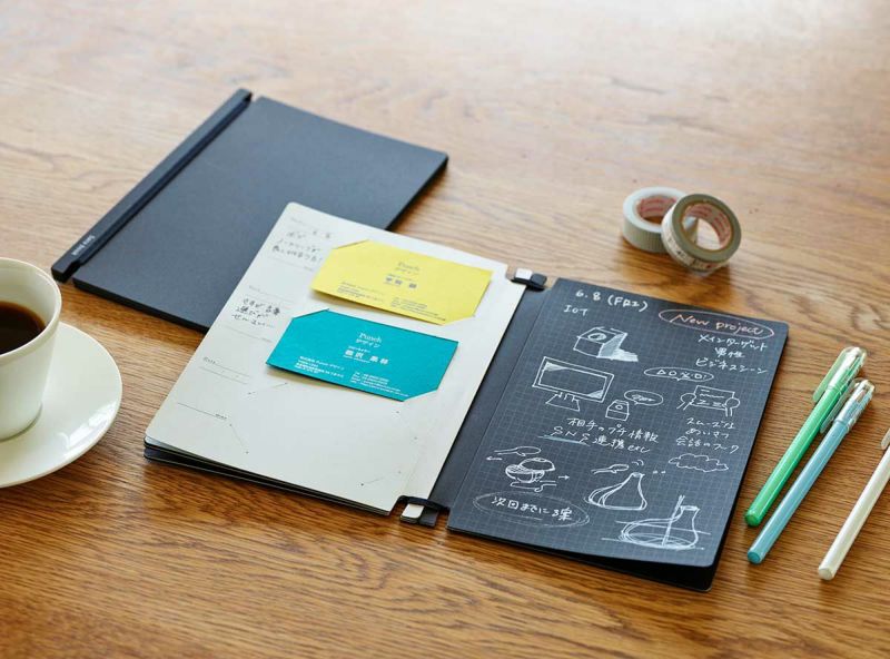 Sara Book Customisable Japanese Design Notebook - Red