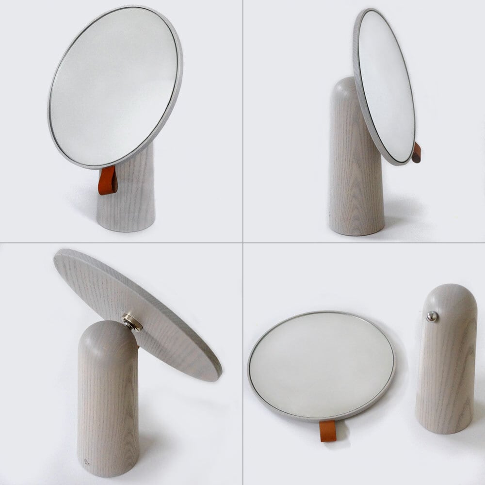 Sasaki Pivot Mirror Light grey