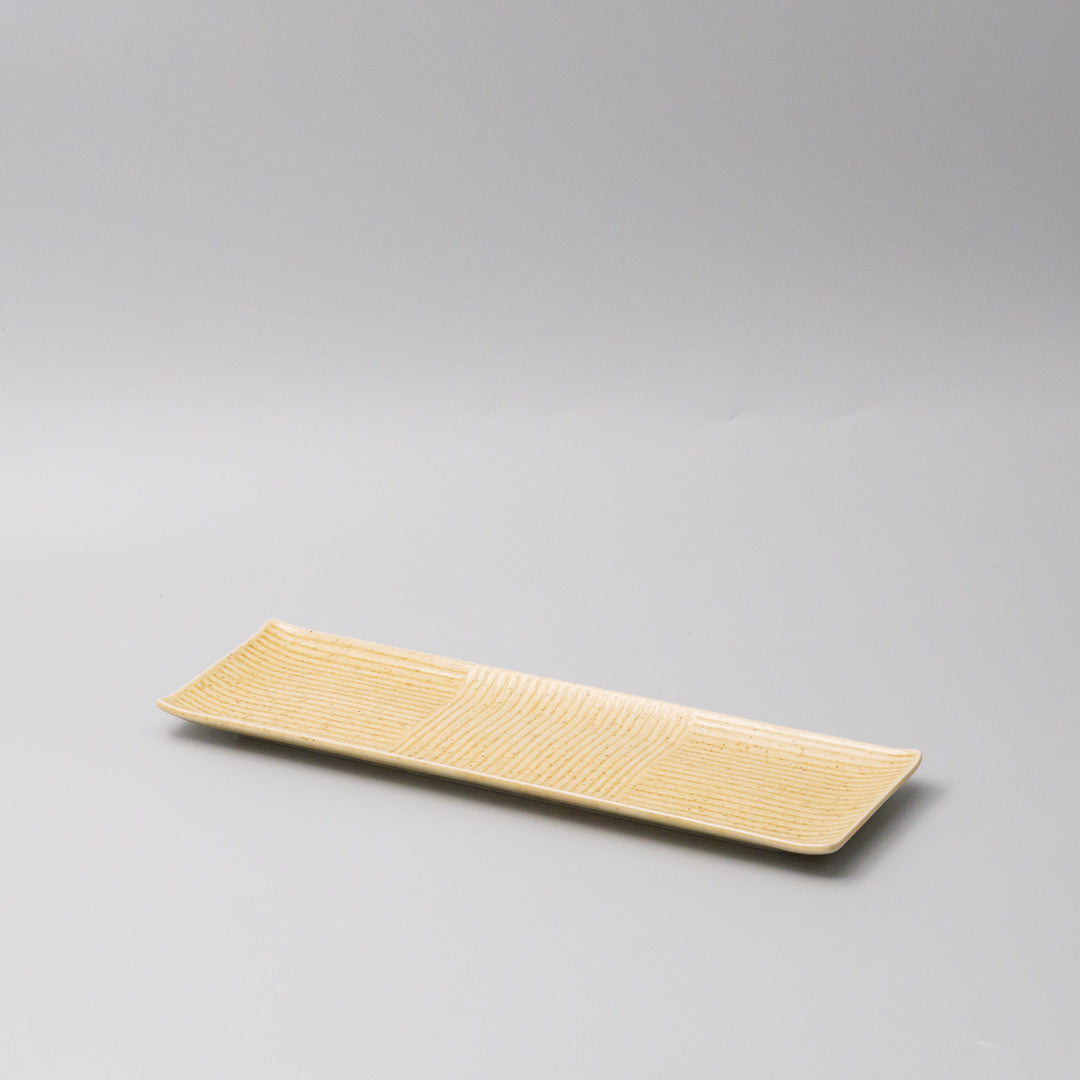 Sashimi Platter Biscuit Contour Glaze 33cm