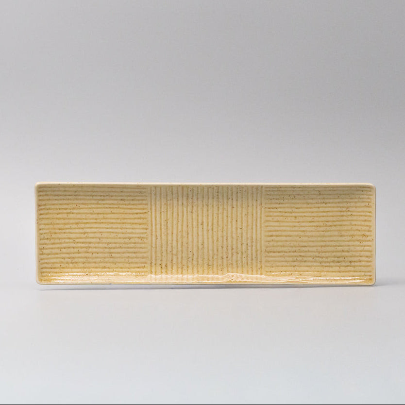 Sashimi Platter Biscuit Contour Glaze 33cm