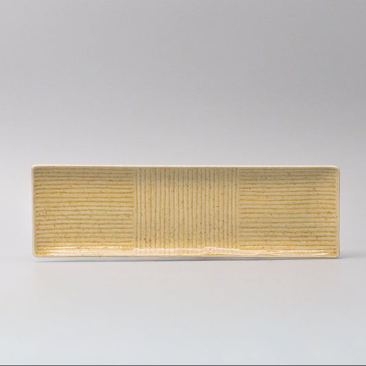 Sashimi Platter Biscuit Contour Glaze 33cm