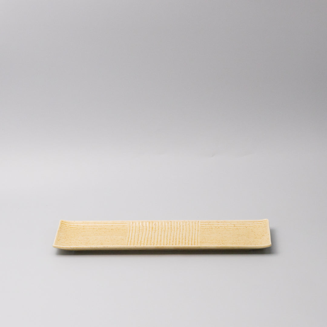 Sashimi Platter Biscuit Contour Glaze 33cm