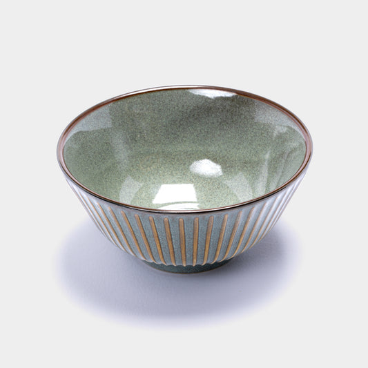 Sendan Green Rice Bowl 14cm
