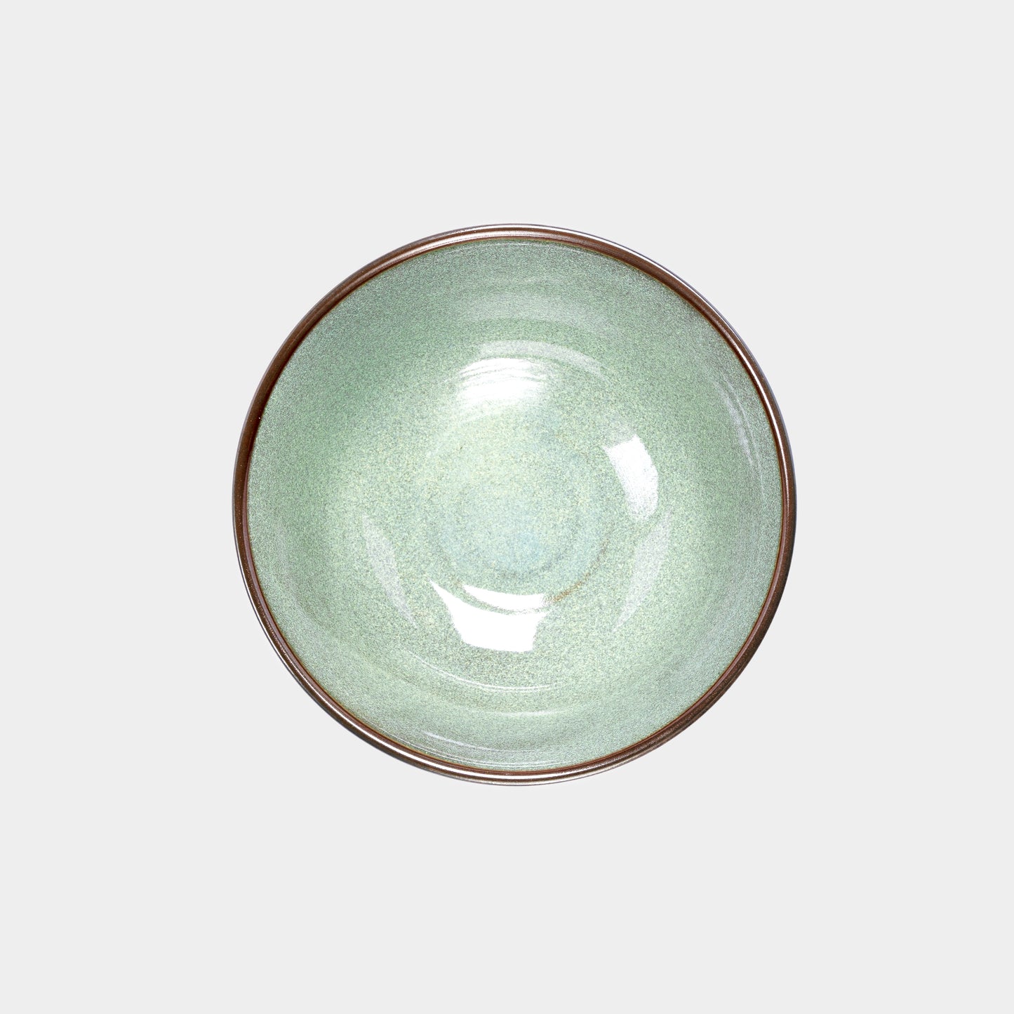 Sendan Green Rice Bowl 14cm