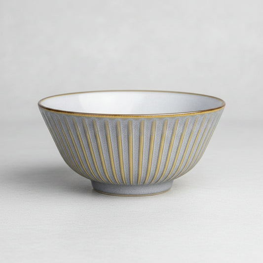 Sendan White Rice Bowl 14cm