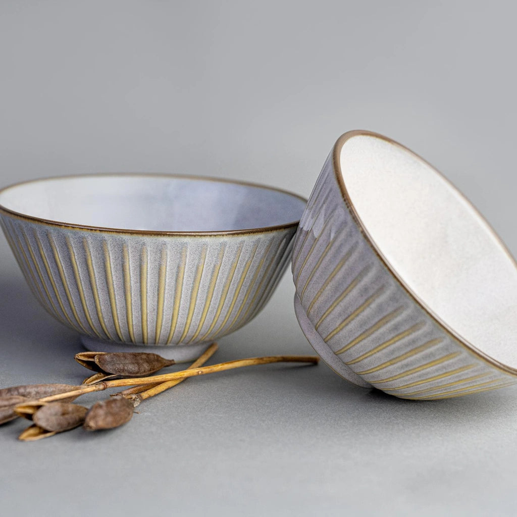Sendan White Rice Bowl 14cm