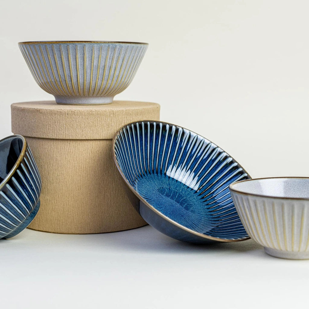 Sendan White Rice Bowl 14cm