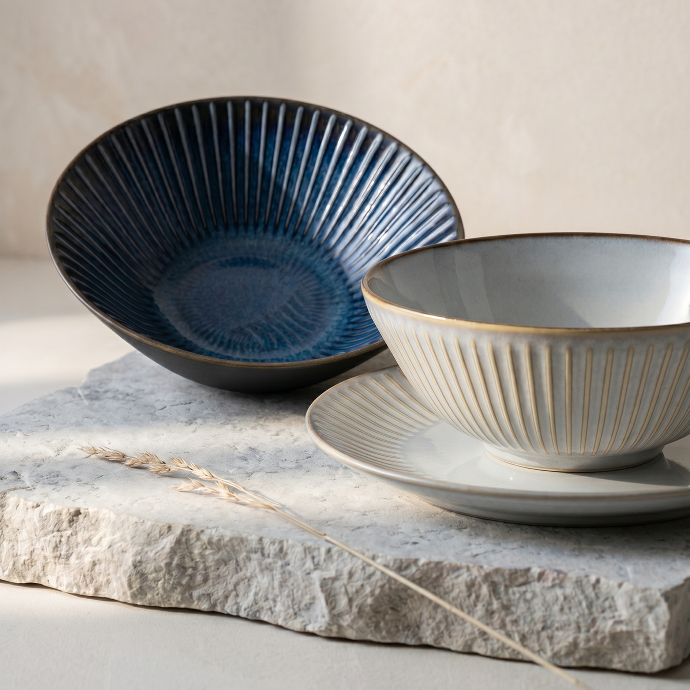 Sendan White Bowl 17cm
