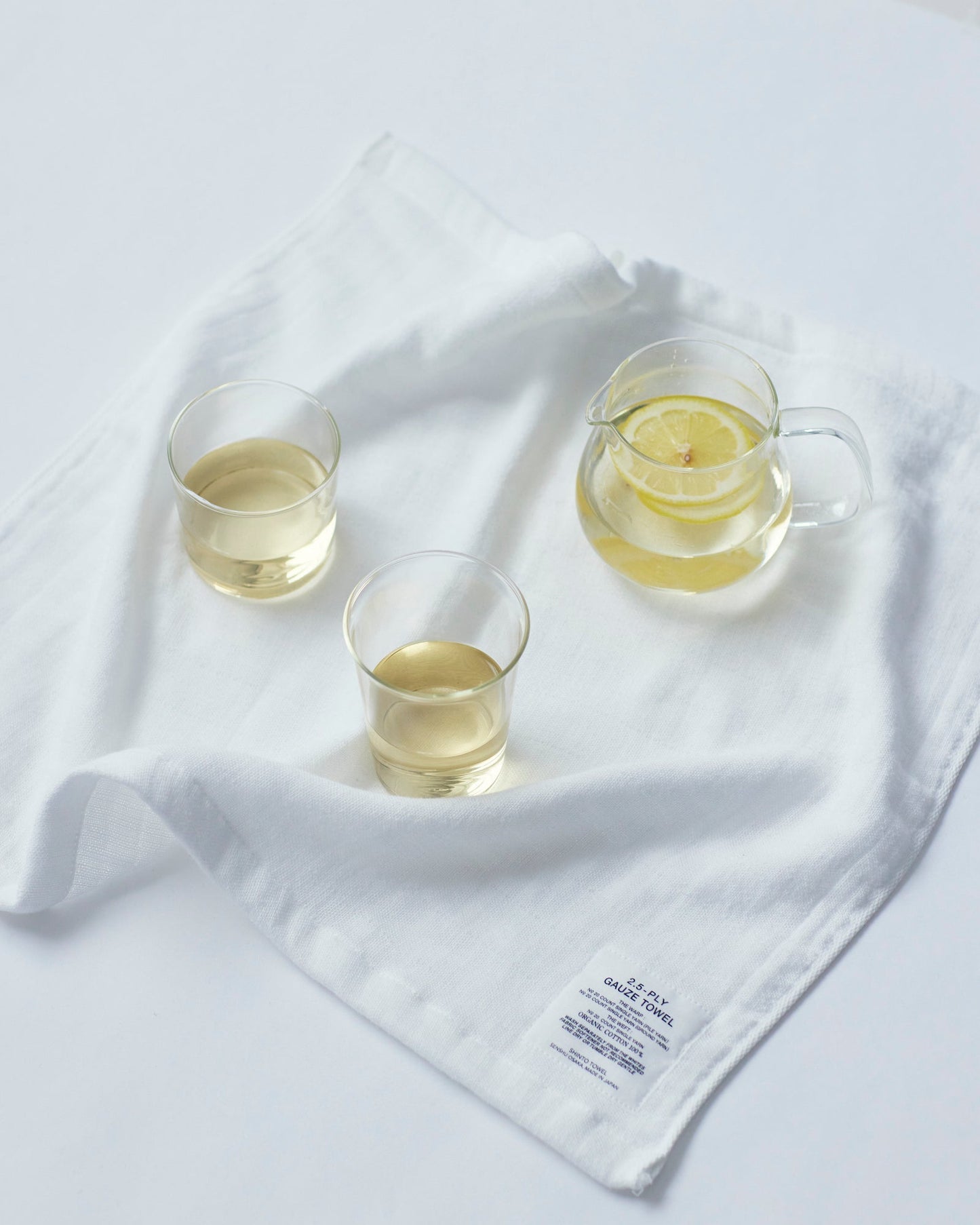Shinto 2.5 Ply Gauze Tea Towel White - 58 x 47cm