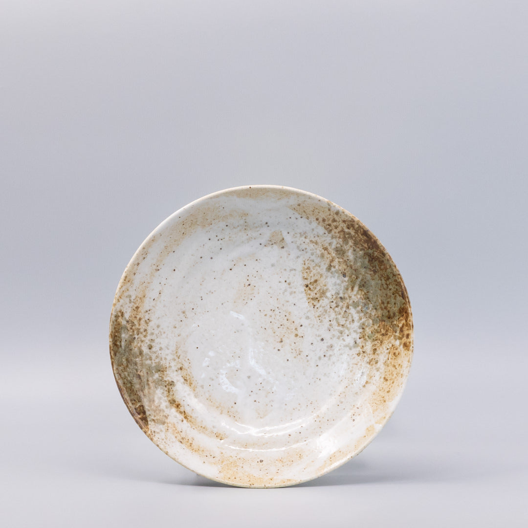 Snow Bamboo Shallow Bowl 23cm