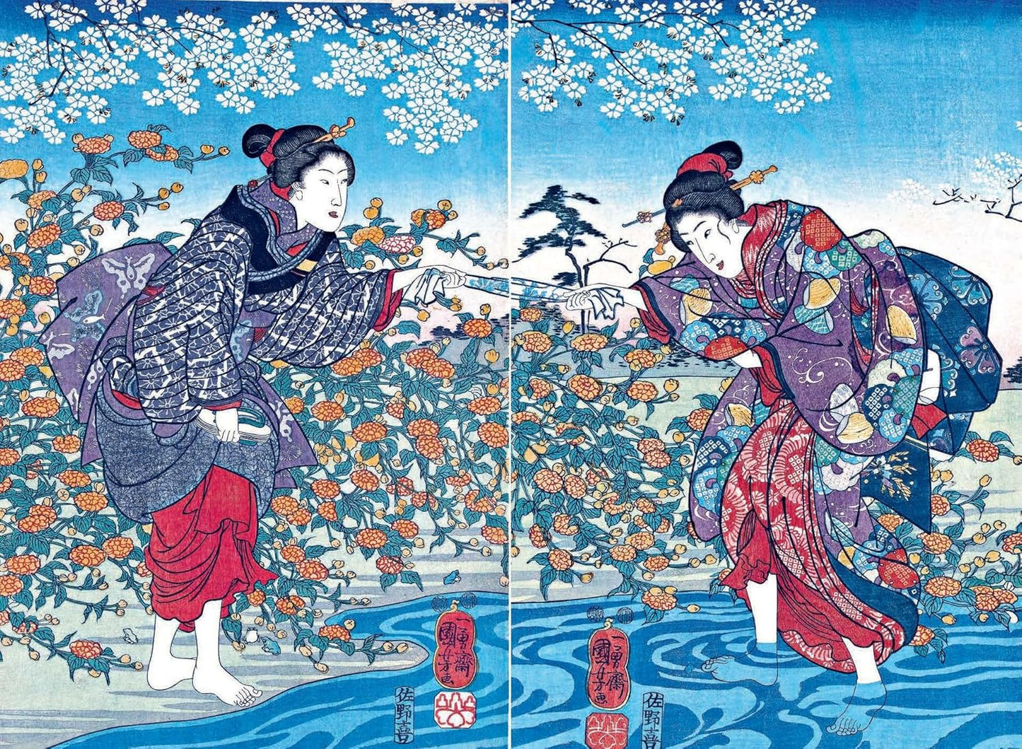 Spring In Japan: Woodblock Prints