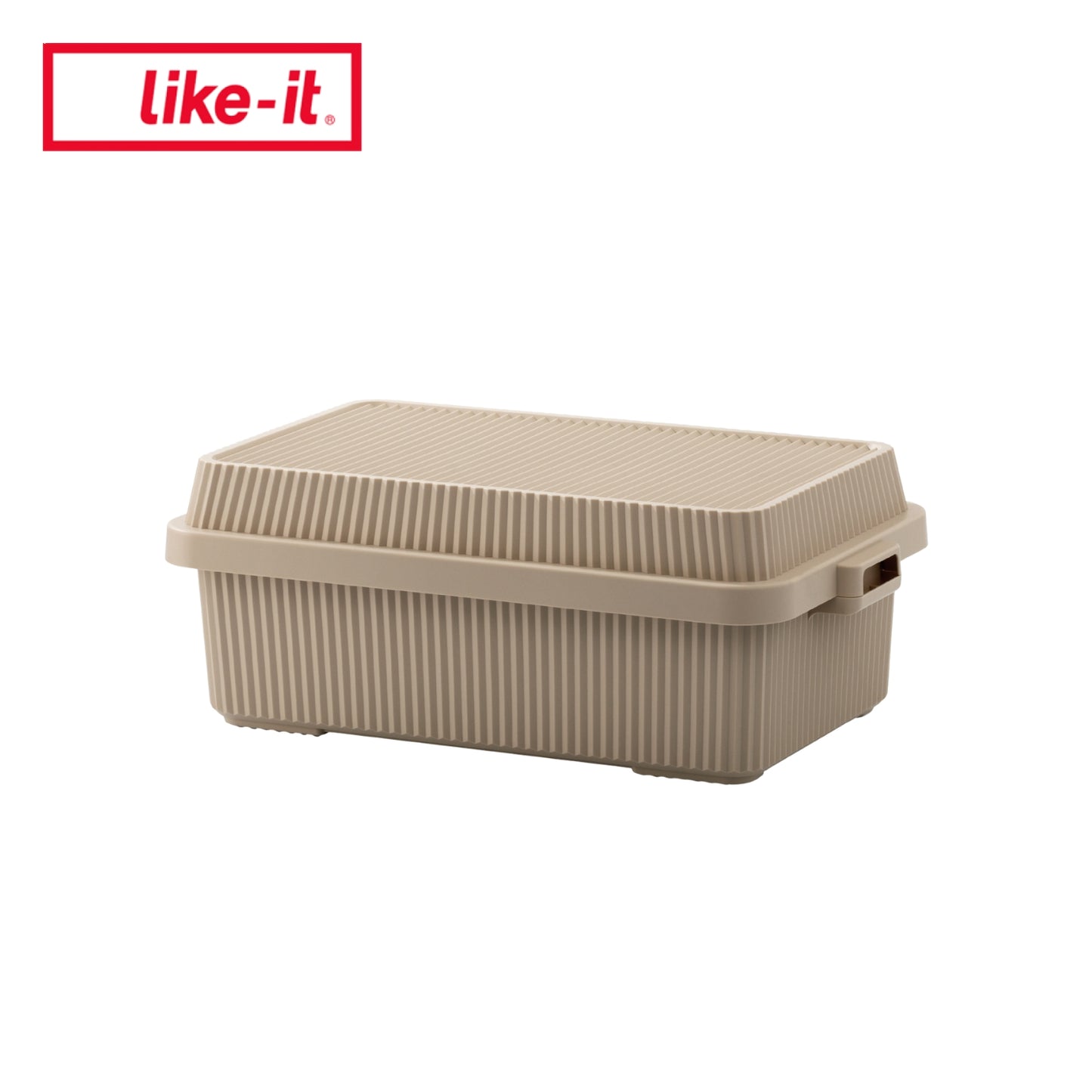 Multi-Purpose Stack-up Storage Container 53L - Beige