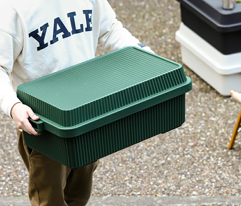 Multi-Purpose Stack-up Storage Container 53L - Green