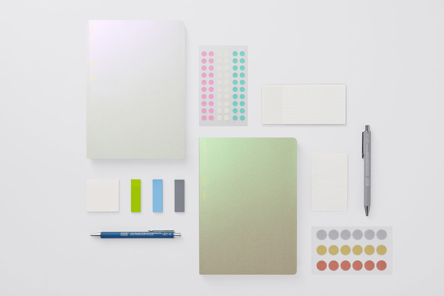 Stalogy 365 Days Notebook Grid A5 - 2026 Limited Edition Aurora White