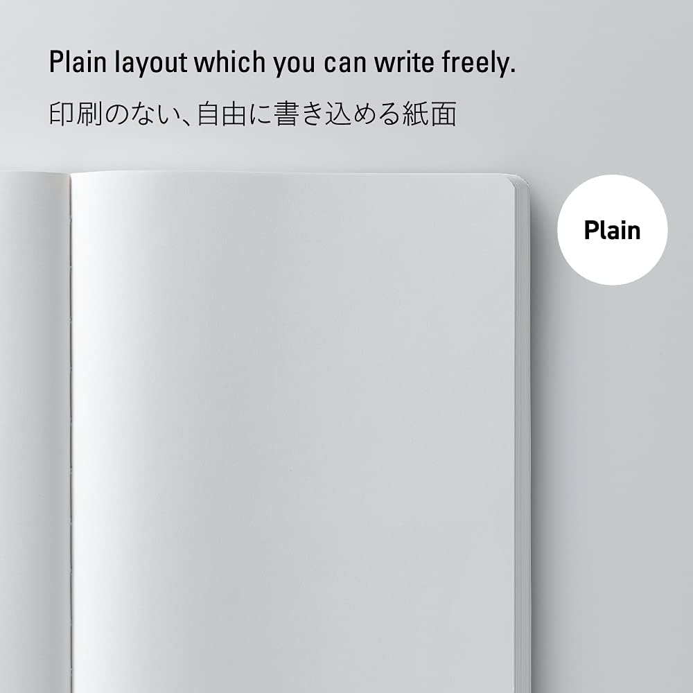 Stalogy Plain 365 Days A5 Notebook, Yellow with Black Cover