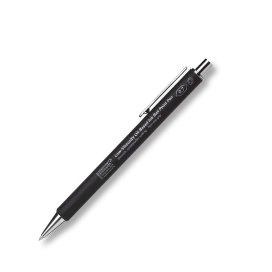 Stalogy Smooth Low-Viscosity Ballpoint Pen 0.7mm, Black