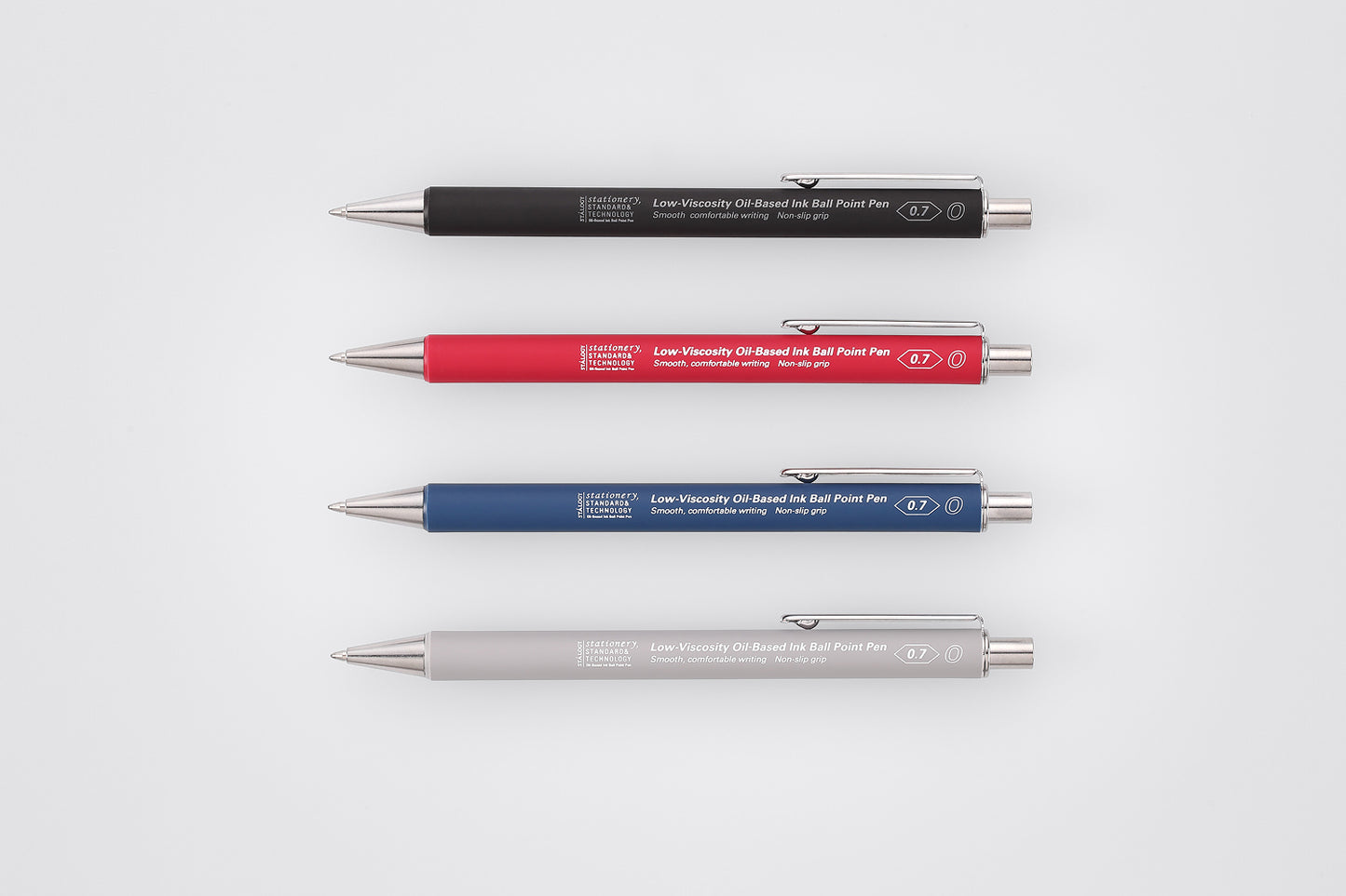Stalogy Smooth Low-Viscosity Ballpoint Pen 0.7mm, Blue
